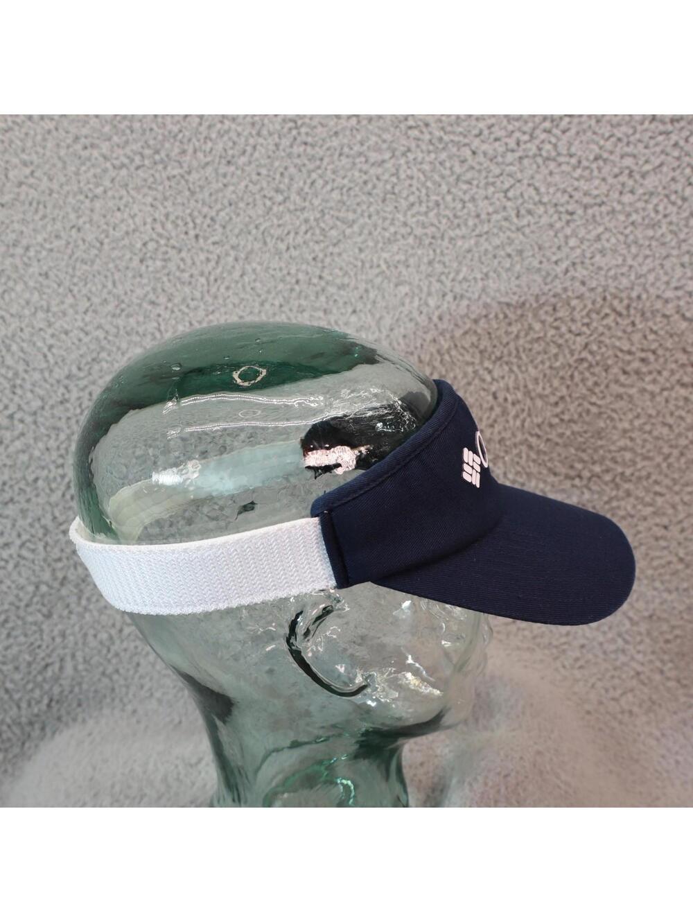 Columbia PFG Hat Cap S/M Visor Blue Outdoor Hiking Golf Flex - Picture 6 of 8